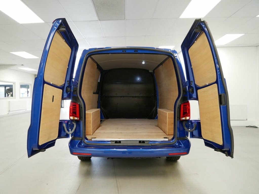 Volkswagen Transporter 2L 2.0 Tdi T28 Highline Panel Van Manua RO73MFV Blue #5