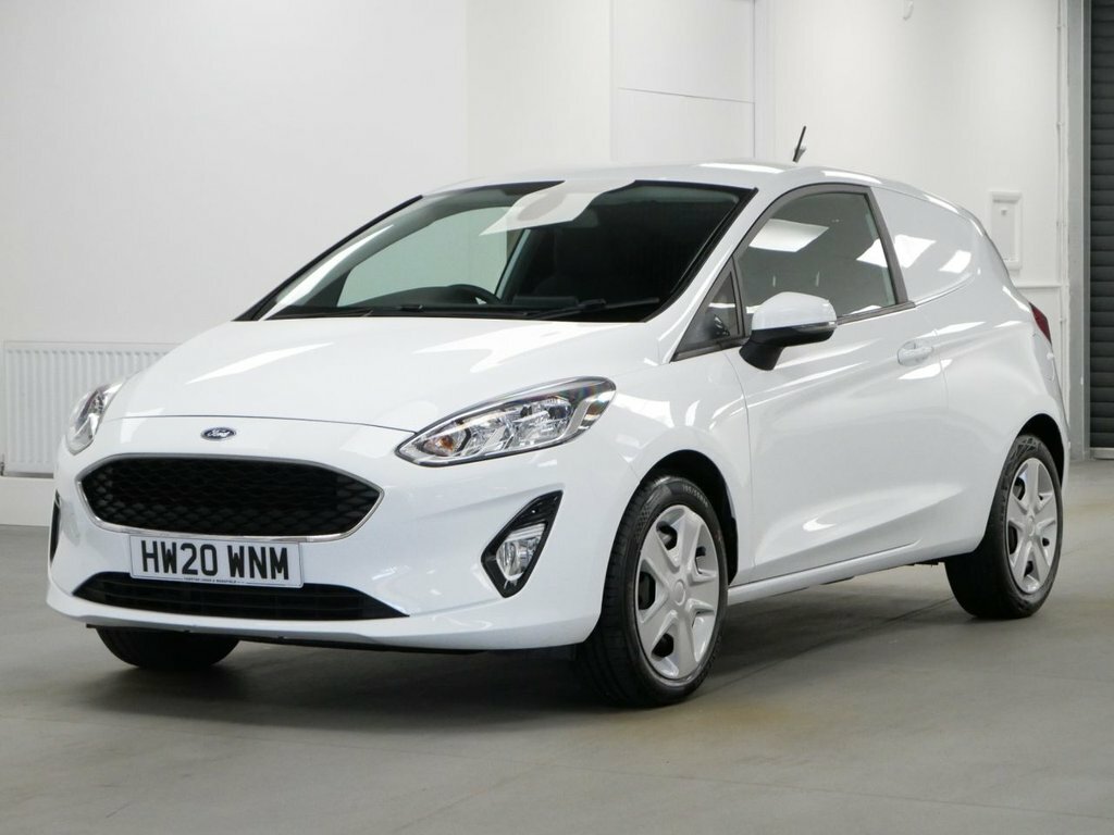 Ford Fiesta 1.5L Tdci Car Derived Van Euro 6 White