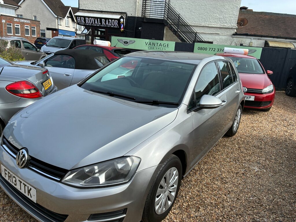 Volkswagen Golf 1.2 Tsi Bluemotion Tech S Hatchback Man Silver #2