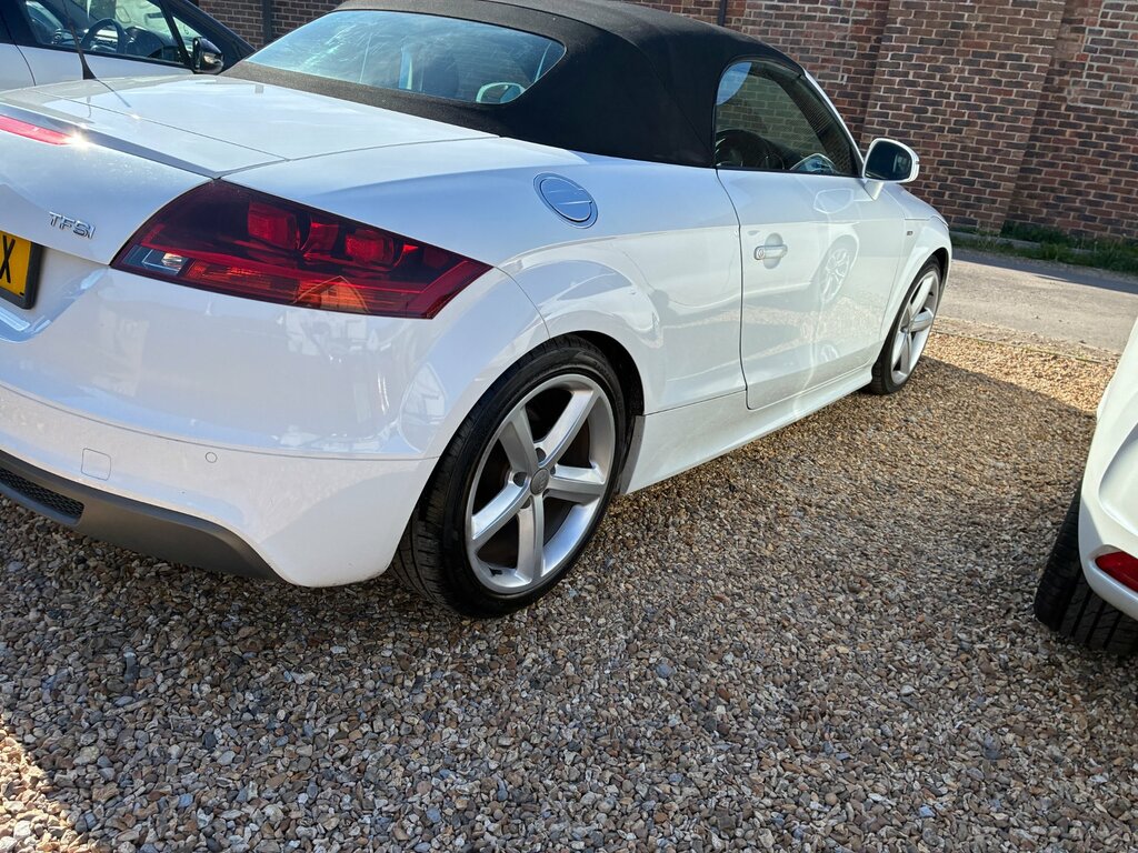 Audi TT 1.8 Tfsi S Line Roadster Euro 5 White #6