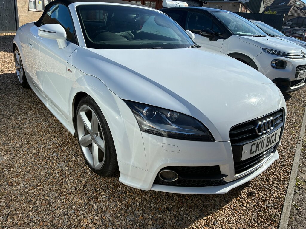 Audi TT 1.8 Tfsi S Line Roadster Euro 5 White