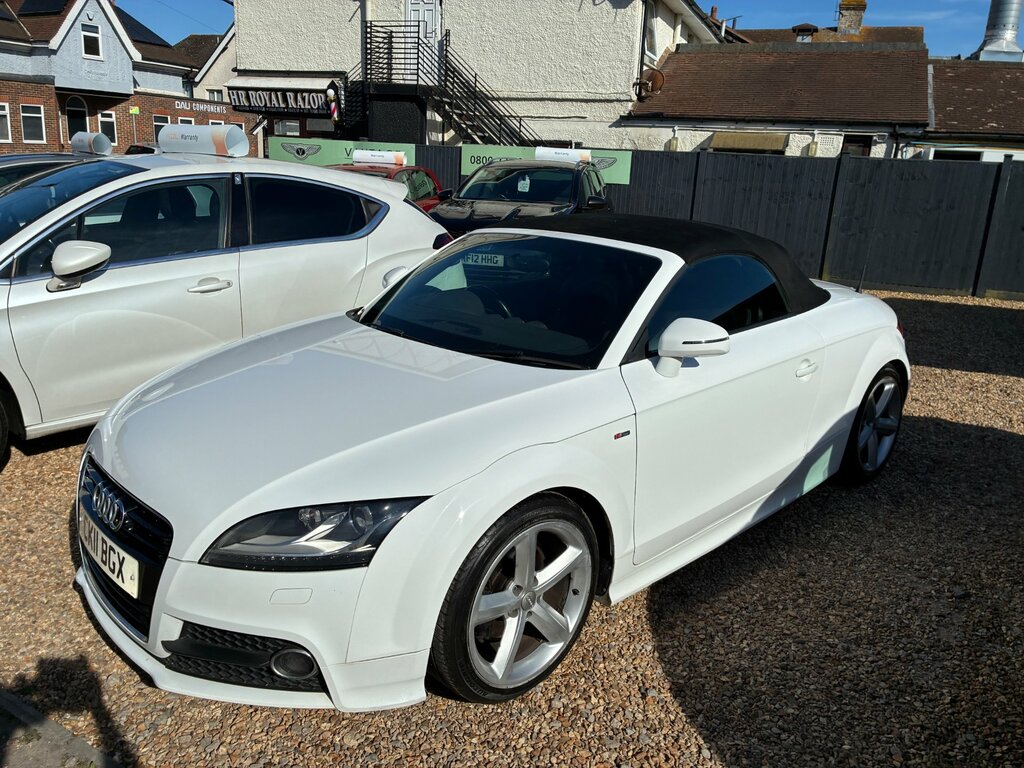 Audi TT 1.8 Tfsi S Line Roadster Euro 5 White #2