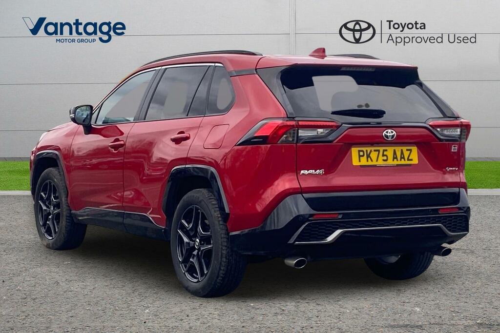 Toyota Rav 4 2.5 Vvt 18.1Kwh Gr Sport Cvt 4Wd Euro 6 Ss PK75AAZ Red #5