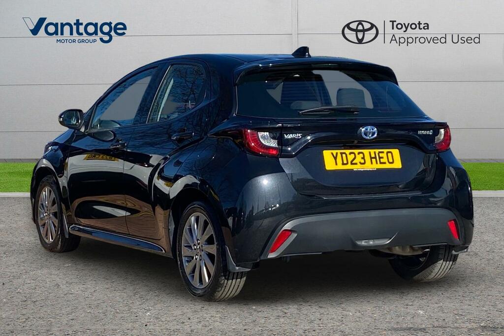 Toyota Yaris 1.5 Vvt-h Icon Hatchback Hybrid E-cvt E YD23HEO Black #5