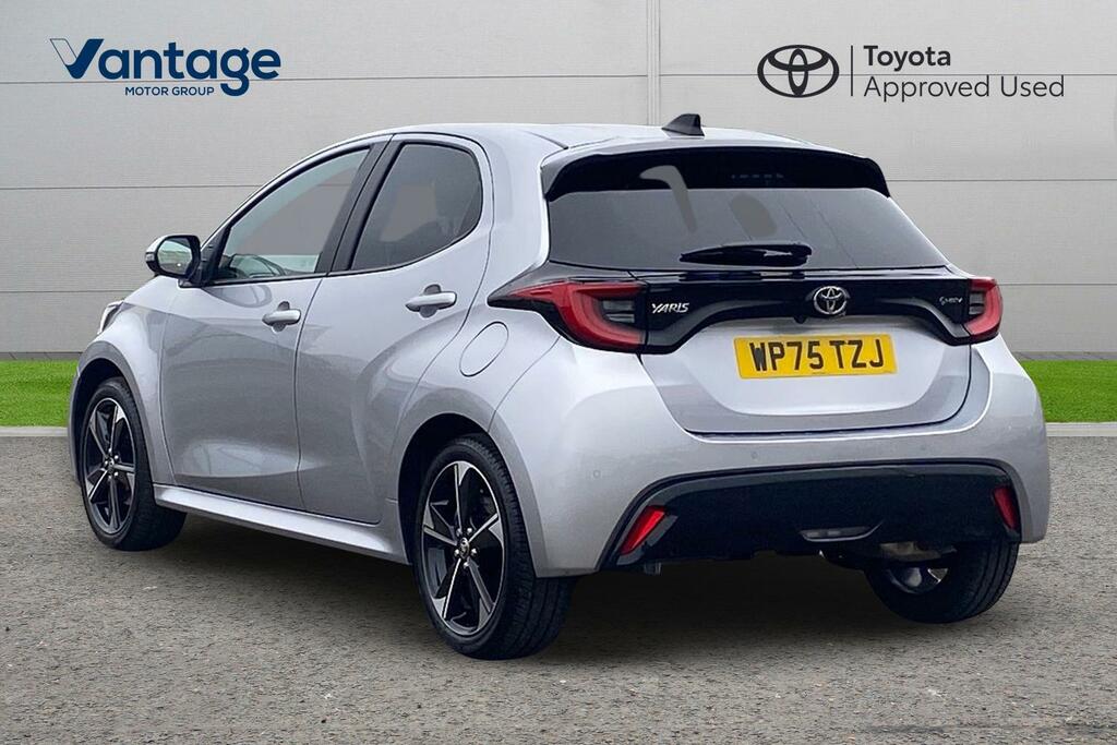 Toyota Yaris 1.5 Vvt-h Excel E-cvt Euro 6 Ss WP75TZJ Silver #5