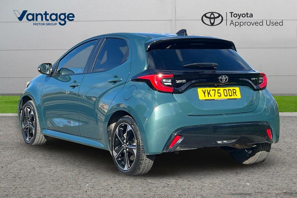 Toyota Yaris 1.5 Vvt-h Excel Hatchback Hybrid E-cvt YK75ODR Green #5