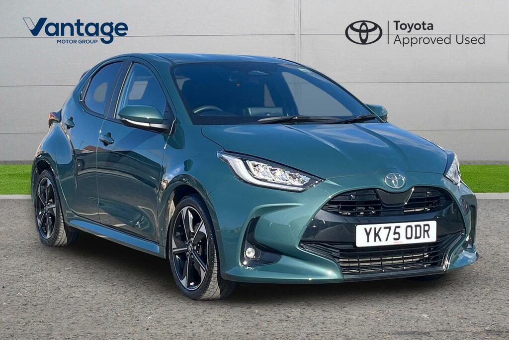 Toyota Yaris 1.5 Vvt-h Excel Hatchback Hybrid E-cvt Green