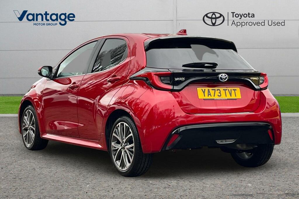 Toyota Yaris 1.5 Vvt-h Excel Hatchback Hybrid E-cvt YA73TVT Red #5