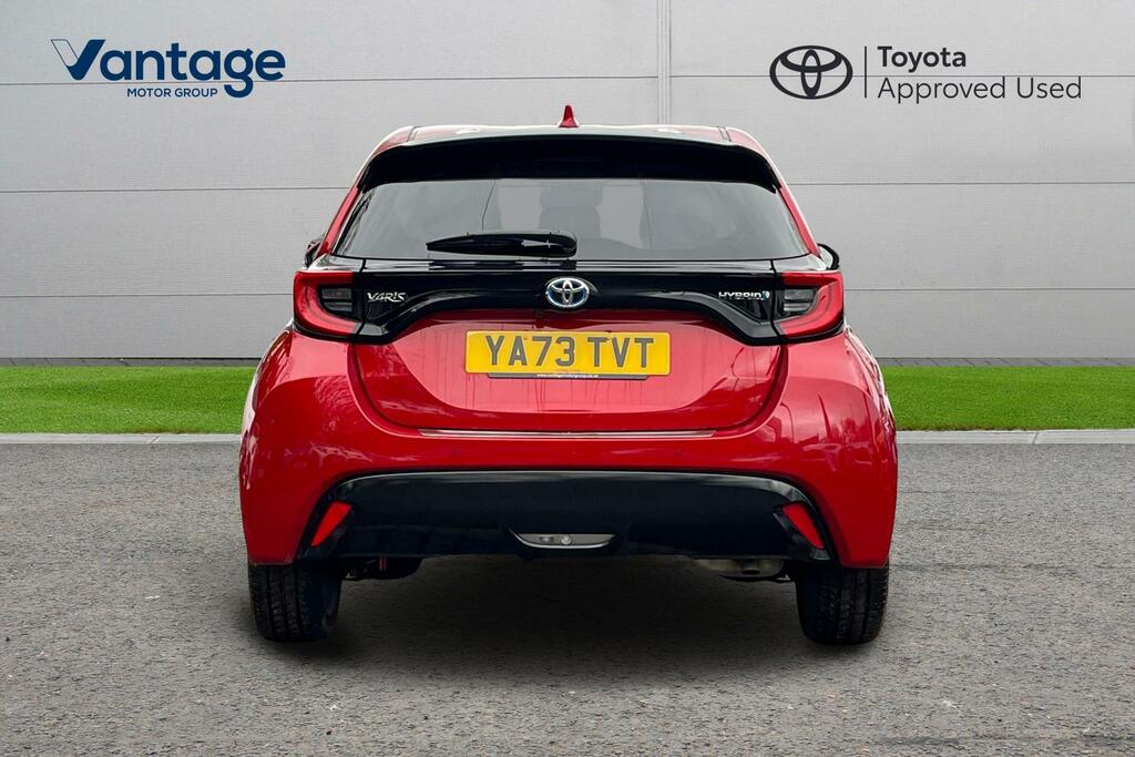 Toyota Yaris 1.5 Vvt-h Excel Hatchback Hybrid E-cvt YA73TVT Red #4
