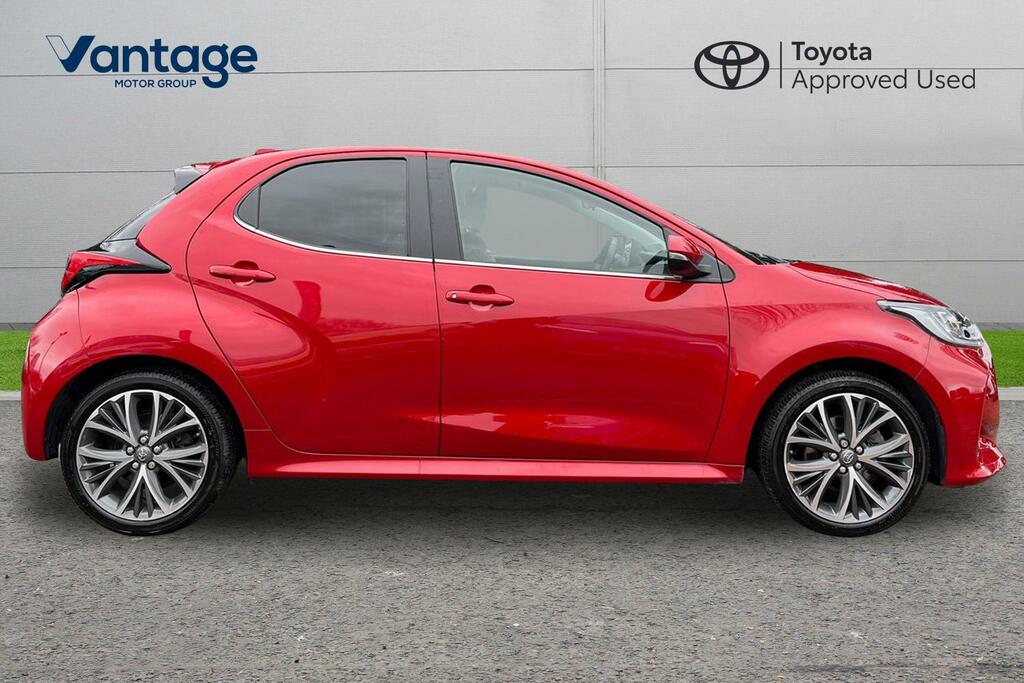 Toyota Yaris 1.5 Vvt-h Excel Hatchback Hybrid E-cvt YA73TVT Red #2