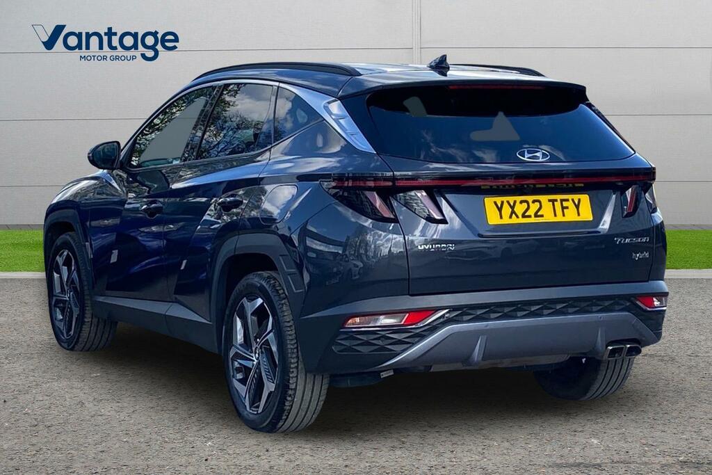 Hyundai Tucson 1.6 H T-gdi Premium Euro 6 Ss YX22TFY Grey #5