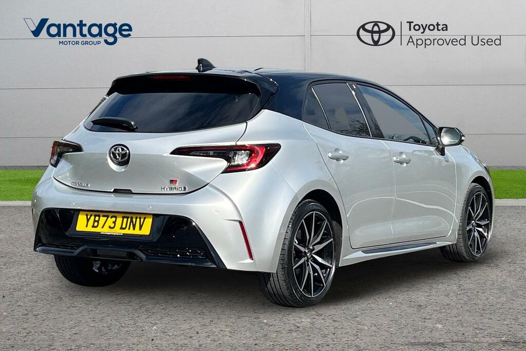 Toyota Corolla 1.8 Vvt-h Gr Sport Hatchback Hybrid Cvt YB73DNV Silver #3