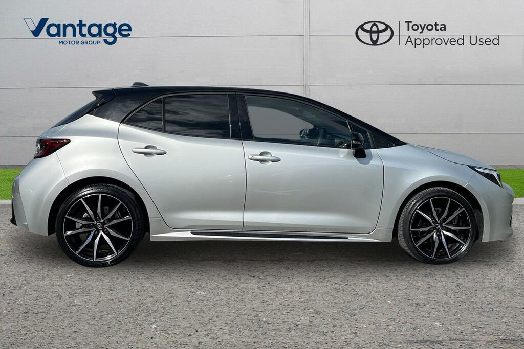Toyota Corolla 1.8 Vvt-h Gr Sport Hatchback Hybrid Cvt YB73DNV Silver #2