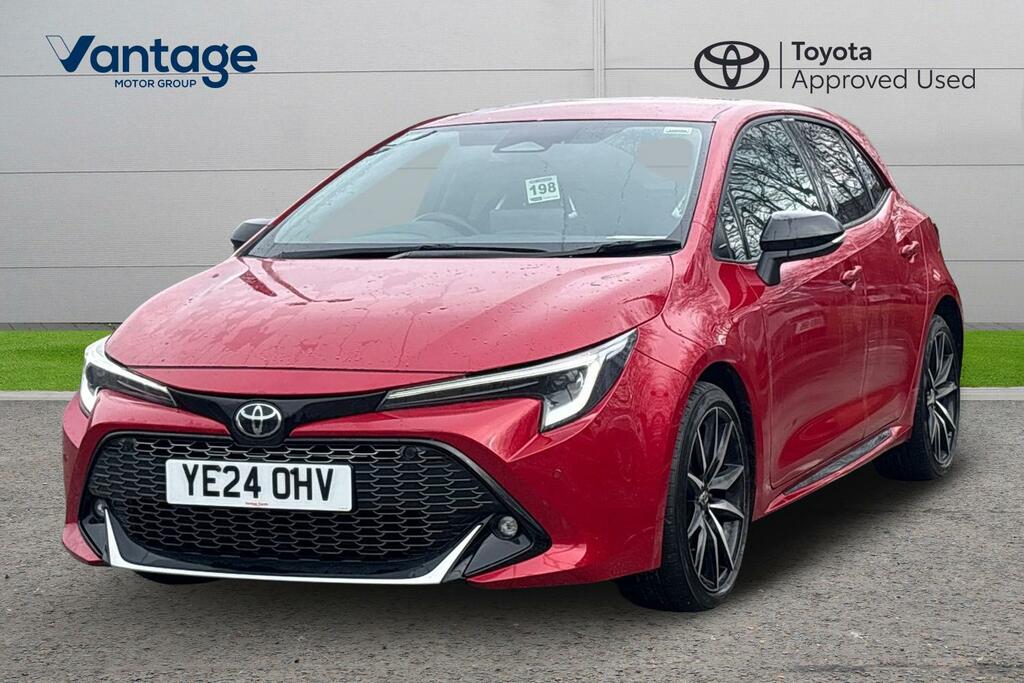 Toyota Corolla 2.0 Vvt-h Gr Sport Cvt Euro 6 Ss YE24OHV Red #3
