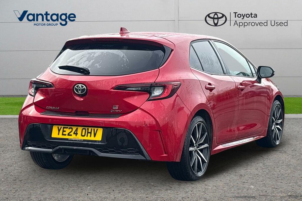 Toyota Corolla 2.0 Vvt-h Gr Sport Cvt Euro 6 Ss YE24OHV Red #2
