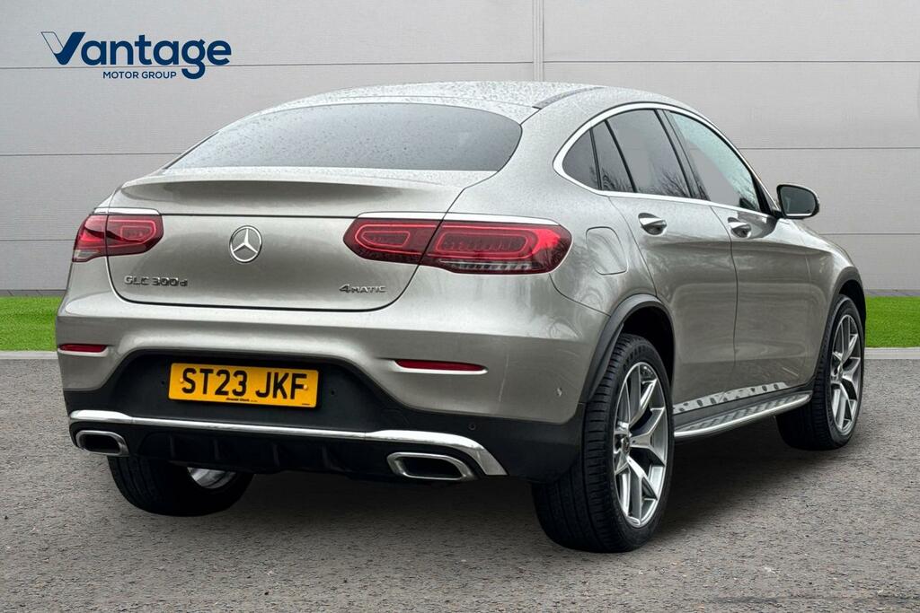 Mercedes-Benz GLC Class 2.0 Glc300d Amg Line Premium Plus Coupe Dies ST23JKF Silver #3