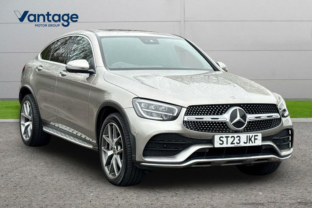 Mercedes-Benz GLC Class 2.0 Glc300d Amg Line Premium Plus Coupe Dies Silver