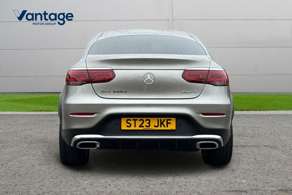 Mercedes-Benz GLC Class 2.0 Glc300d Amg Line Premium Plus Coupe Dies ST23JKF Silver #4