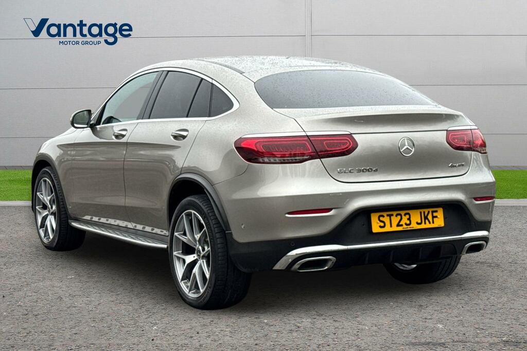 Mercedes-Benz GLC Class 2.0 Glc300d Amg Line Premium Plus Coupe Dies ST23JKF Silver #5