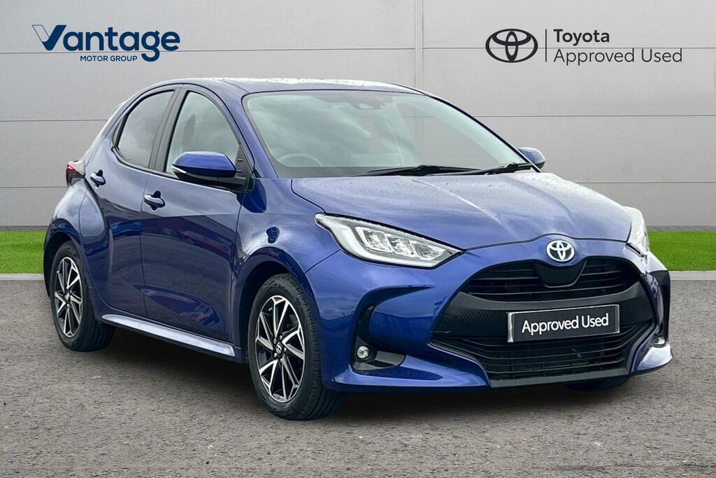 Toyota Yaris 1.5 Vvt-h Design E-cvt Euro 6 Ss Blue