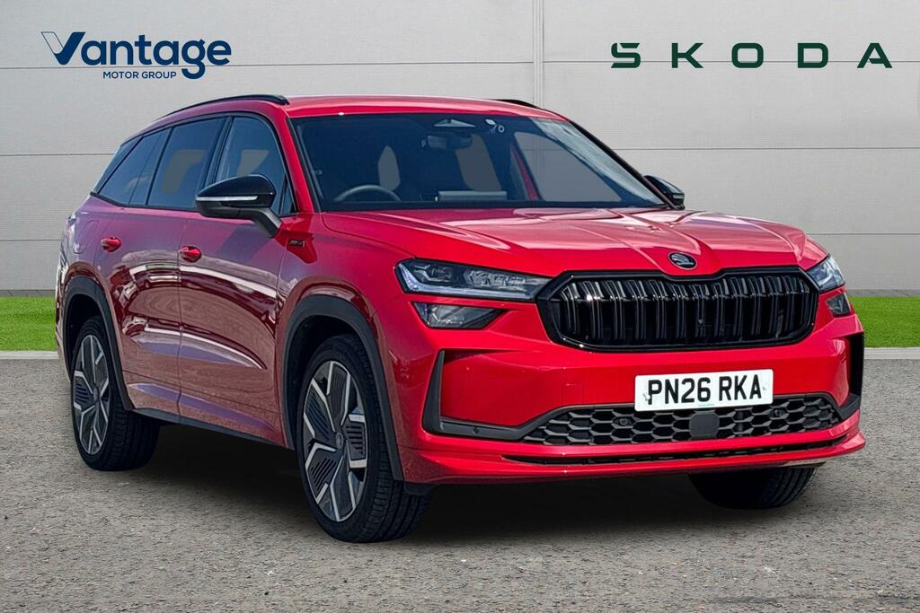 Skoda Kodiaq 1.5 Tsi 204 Sportline Dsg Red