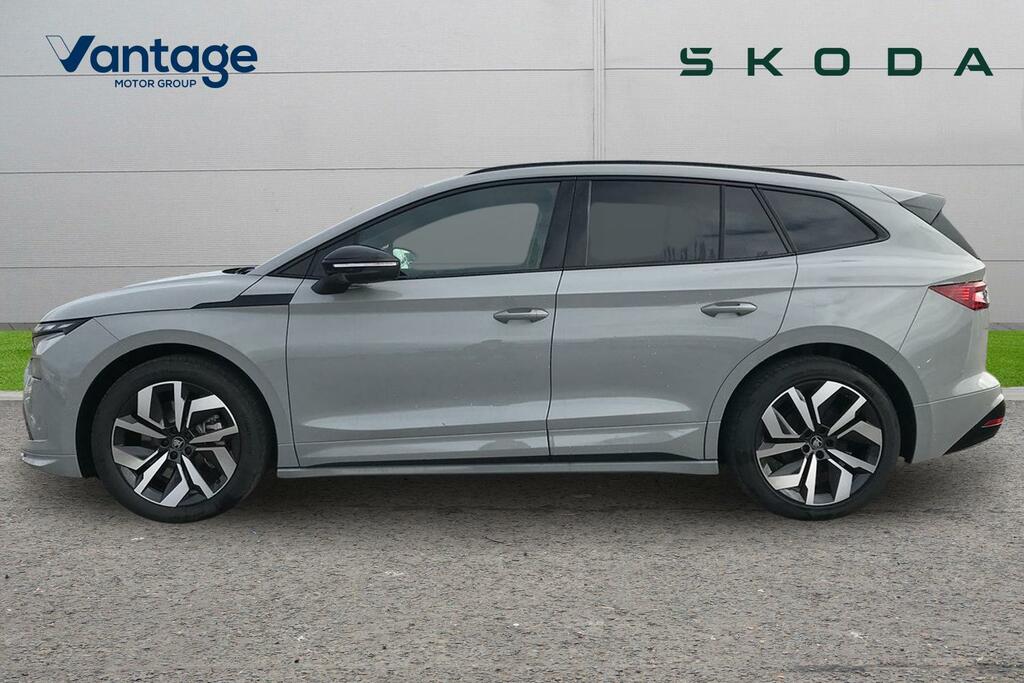 Skoda ENYAQ 210Kw 85X Sportline 82Kwh 4X4 PN26RKU Grey #6
