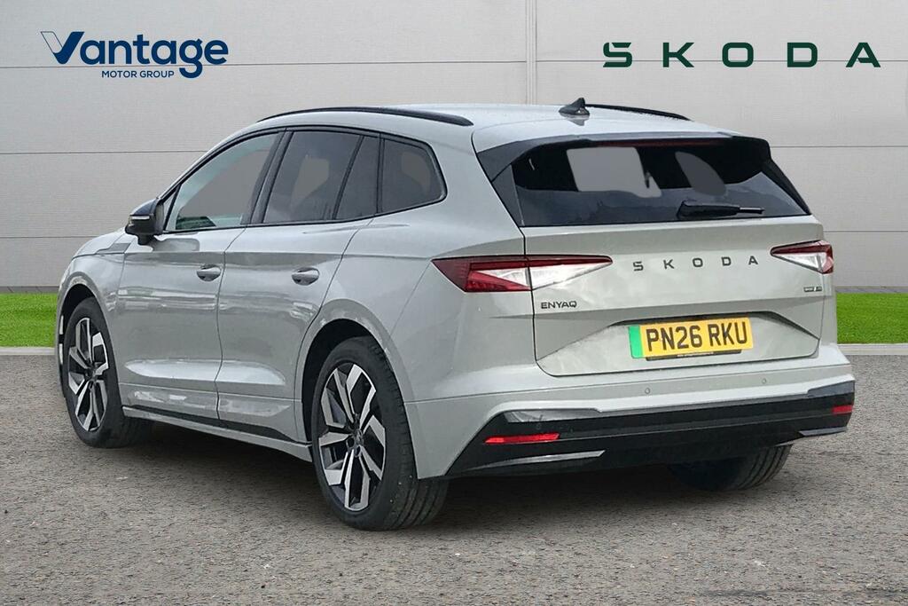 Skoda ENYAQ 210Kw 85X Sportline 82Kwh 4X4 PN26RKU Grey #5