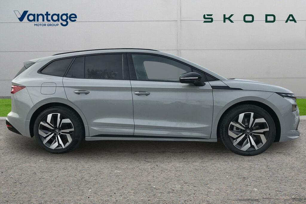 Skoda ENYAQ 210Kw 85X Sportline 82Kwh 4X4 PN26RKU Grey #2