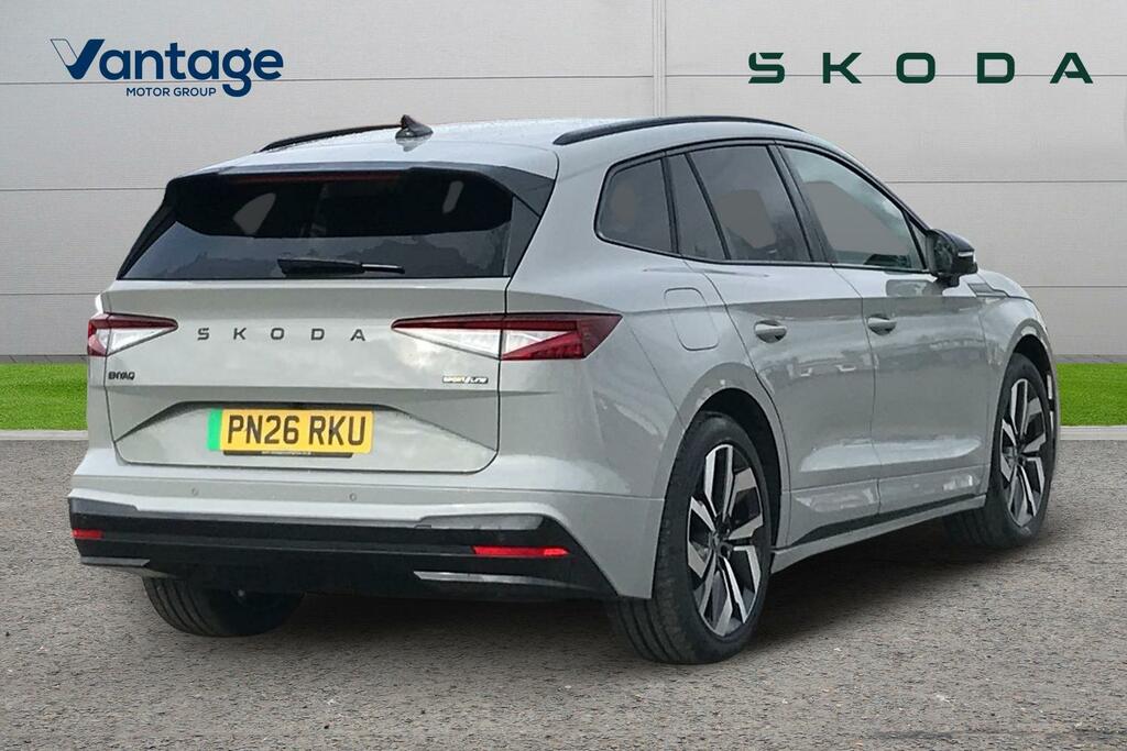 Skoda ENYAQ 210Kw 85X Sportline 82Kwh 4X4 PN26RKU Grey #3