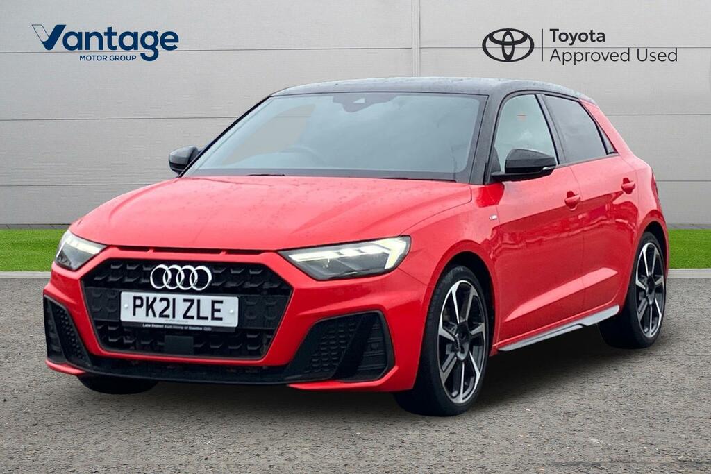 Audi A1 1.5 Tfsi 35 Black Edition Sportback S Tronic Euro Red #3