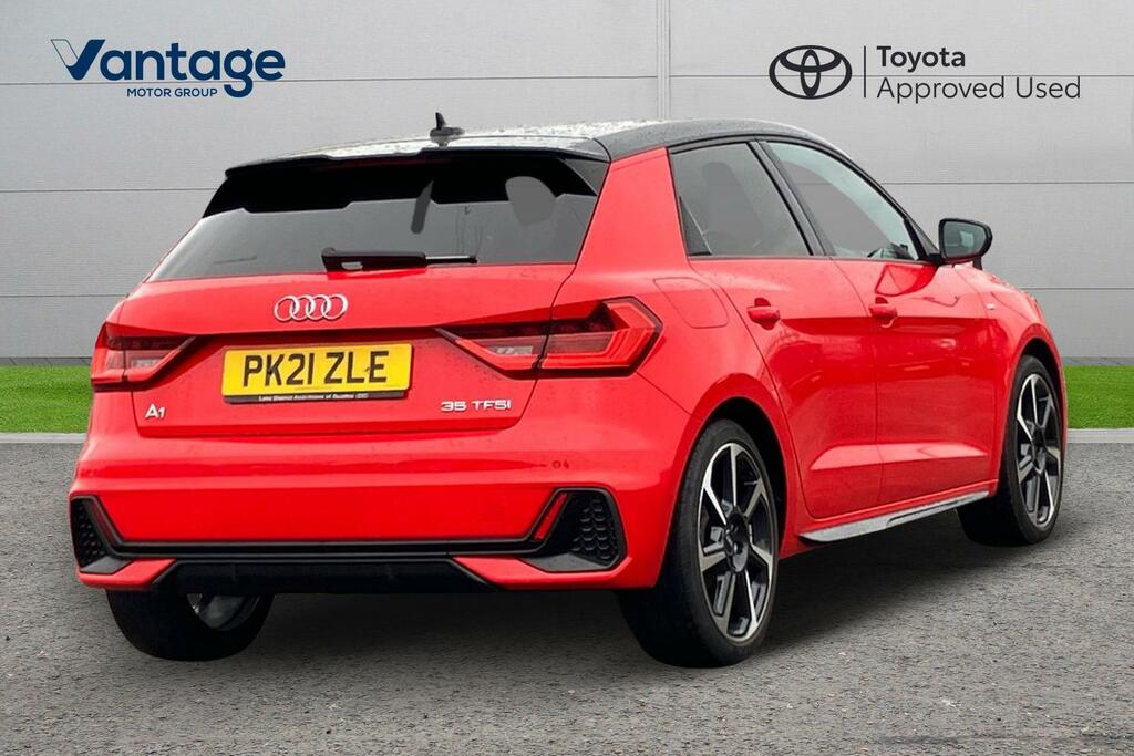 Audi A1 1.5 Tfsi 35 Black Edition Sportback S Tronic Euro Red #2