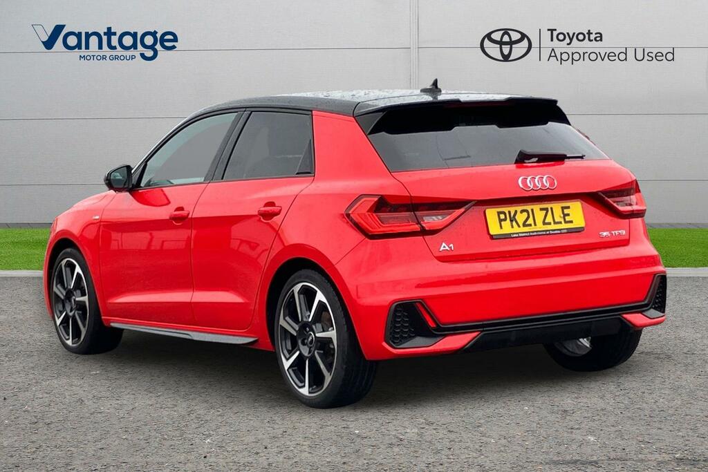Audi A1 1.5 Tfsi 35 Black Edition Sportback S Tronic Euro Red #4