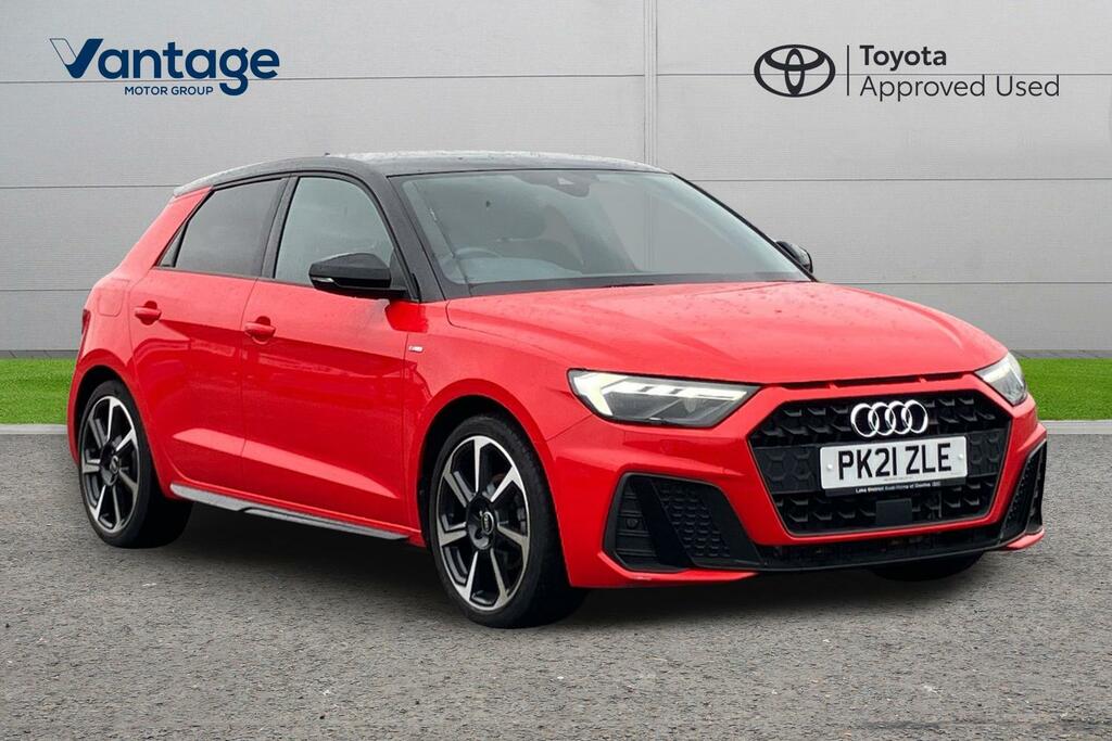 Audi A1 1.5 Tfsi 35 Black Edition Sportback S Tronic Euro Red