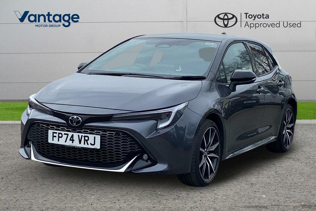 Toyota Corolla 1.8 Vvt-h Gr Sport Hatchback Hybrid Cvt FP74VRJ Grey #3
