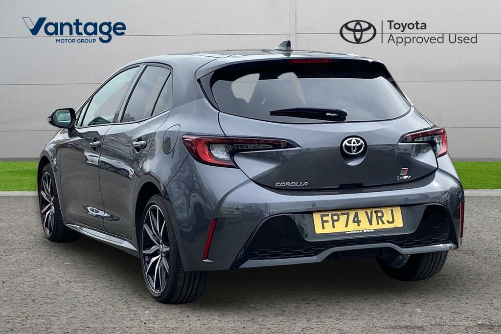 Toyota Corolla 1.8 Vvt-h Gr Sport Hatchback Hybrid Cvt FP74VRJ Grey #4