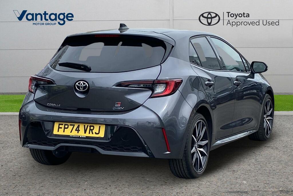 Toyota Corolla 1.8 Vvt-h Gr Sport Hatchback Hybrid Cvt FP74VRJ Grey #2