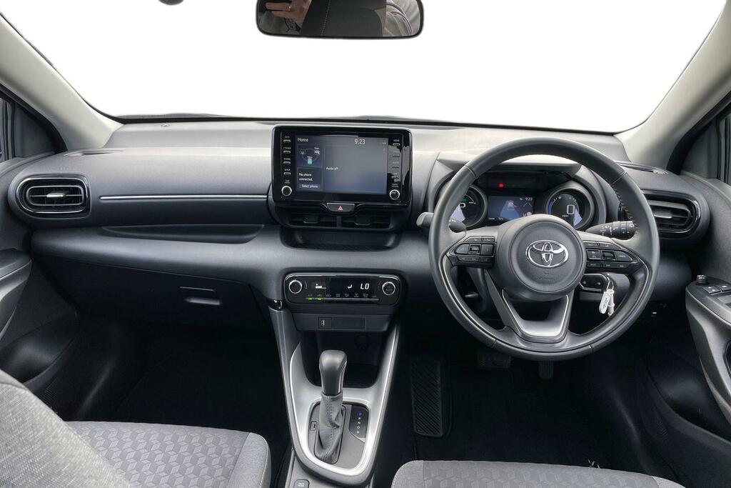 Toyota Yaris 1.5 Vvt-h Design E-cvt Euro 6 Ss PJ23NCZ Blue #6