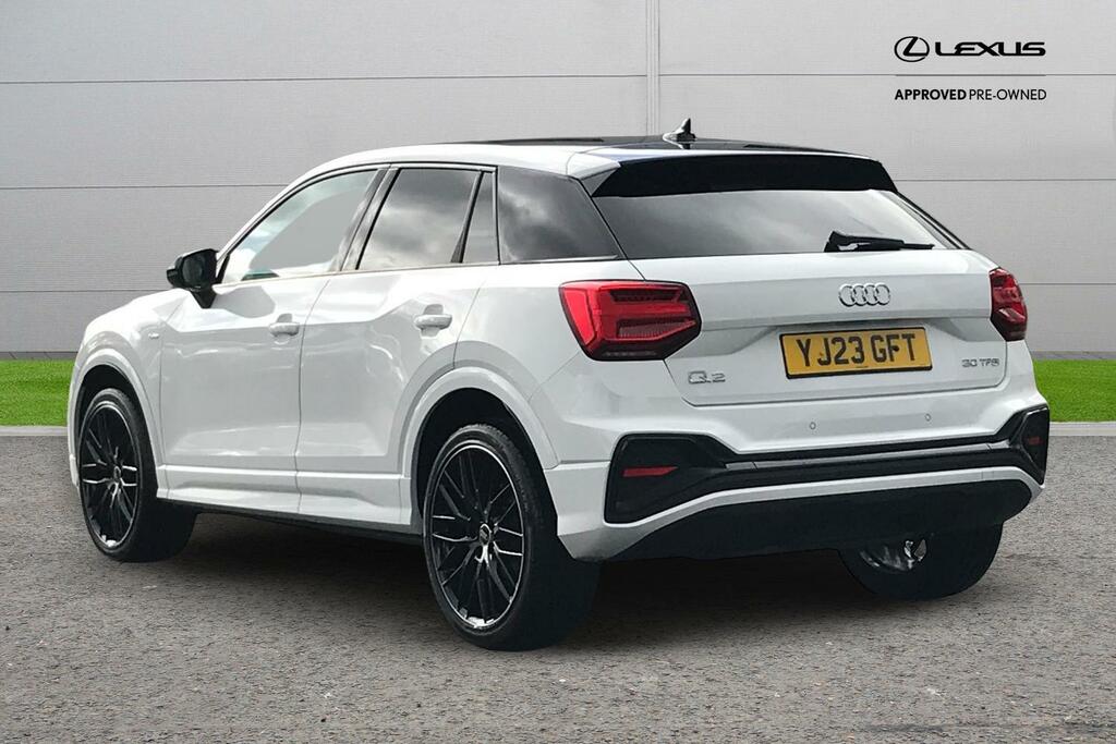Audi Q2 1.0 Tfsi 30 Black Edition Euro 6 Ss White #2