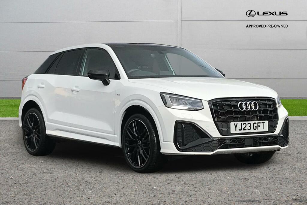 Audi Q2 1.0 Tfsi 30 Black Edition Euro 6 Ss White