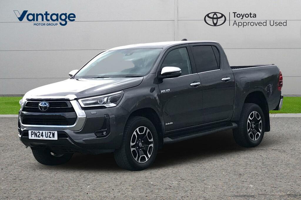 Toyota HILUX 2.8 D-4d Invincible 4Wd Euro 6 Ss Grey #3
