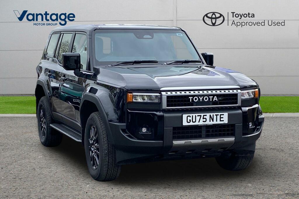 Toyota Land Cruiser 2.8D Mhev Panel Van Hybrid 4Wd Lwb Black