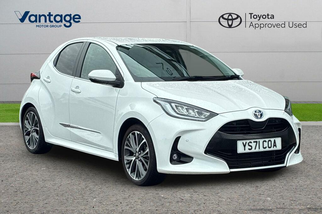 Toyota Yaris 1.5 Vvt-h Excel E-cvt Euro 6 Ss White