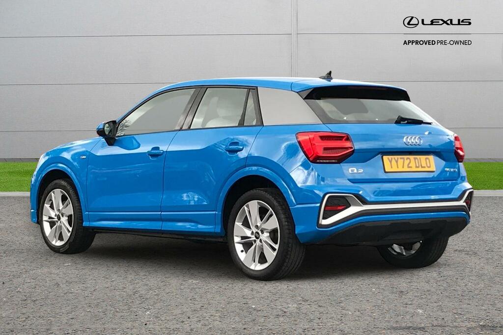 Audi Q2 1.5 Tfsi Cod 35 S Line S Tronic Euro 6 Ss YY72DLO Blue #2