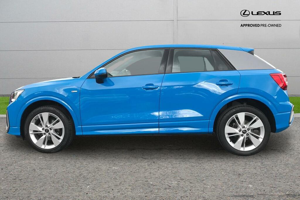 Audi Q2 1.5 Tfsi Cod 35 S Line S Tronic Euro 6 Ss YY72DLO Blue #3