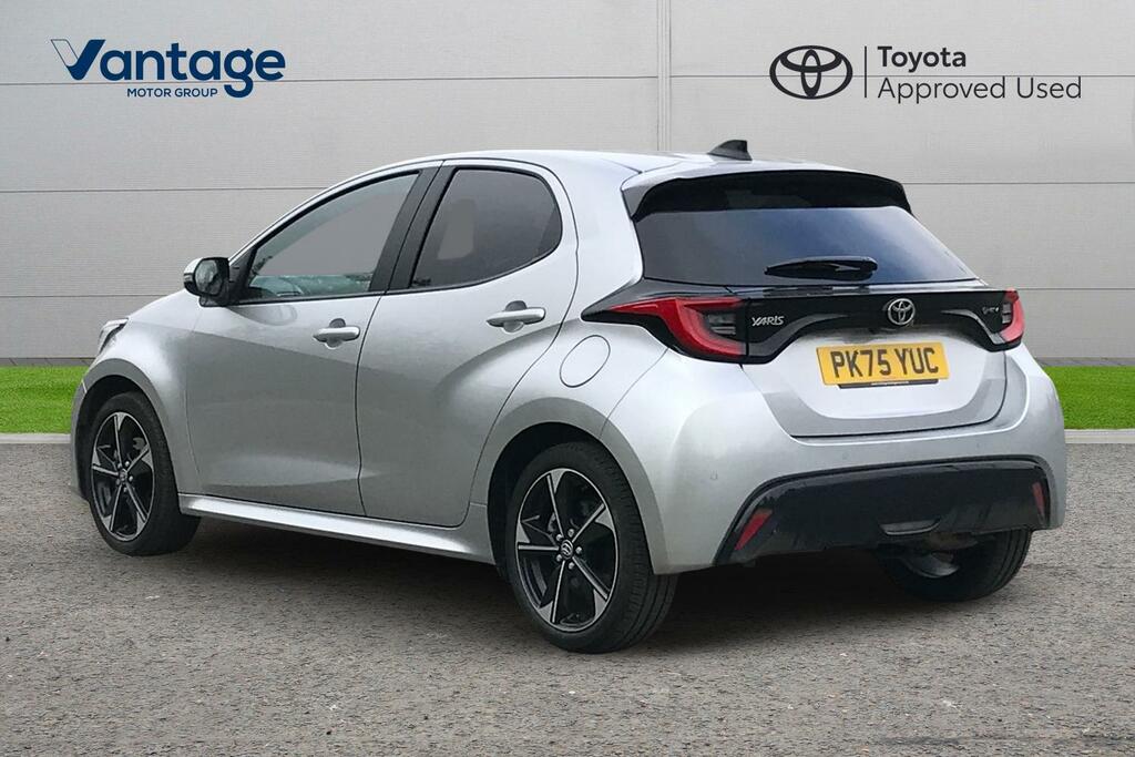 Toyota Yaris 1.5 Vvt-h Excel E-cvt Euro 6 Ss PK75YUC Silver #4