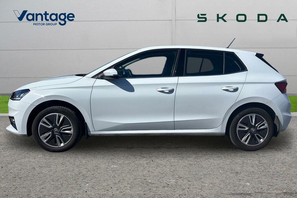Skoda Fabia 1.0 Tsi 110 Se L KP73BZY White #6
