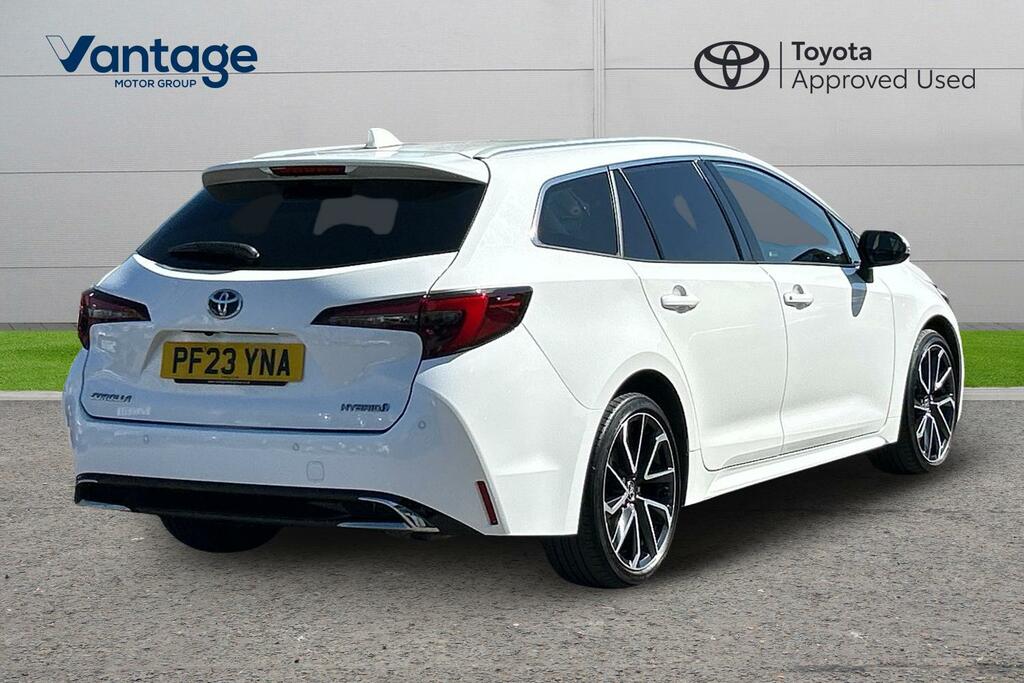 Toyota Corolla 2.0 Vvt-h Excel Touring Sports Cvt Euro 6 Ss PF23YNA White #2