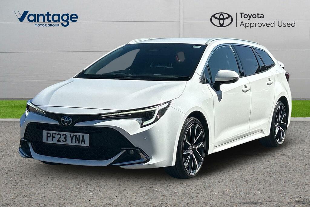 Toyota Corolla 2.0 Vvt-h Excel Touring Sports Cvt Euro 6 Ss PF23YNA White #3