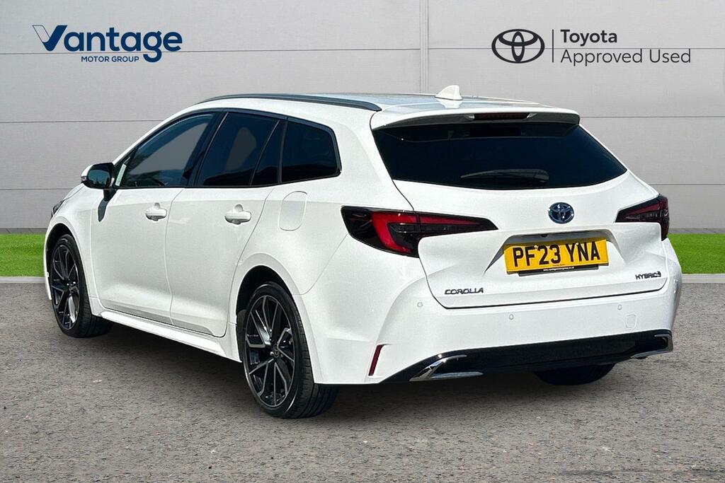 Toyota Corolla 2.0 Vvt-h Excel Touring Sports Cvt Euro 6 Ss PF23YNA White #4