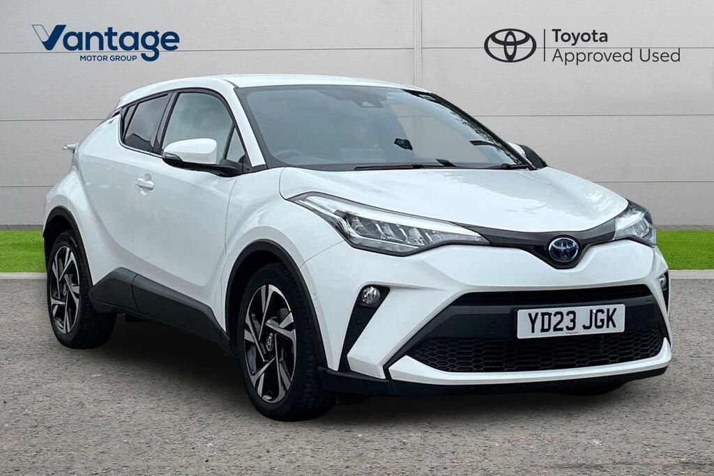 Toyota C-Hr 1.8 Vvt-h Gpf Design Suv Hybrid Cvt Eur White